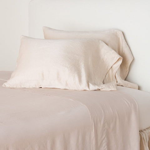 Paloma Pillowcase - Pearl - Standard