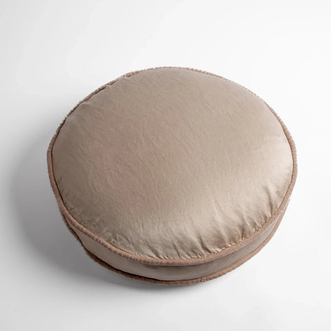 Paloma Round Throw Pillow - Pearl - ARRIVING SOON!