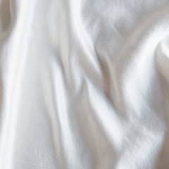Paloma Bed End Blanket in Winter White from Bella Notte Linens