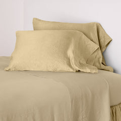 Paloma Pillowcase from Bella Notte Linens in the color Honeycomb.