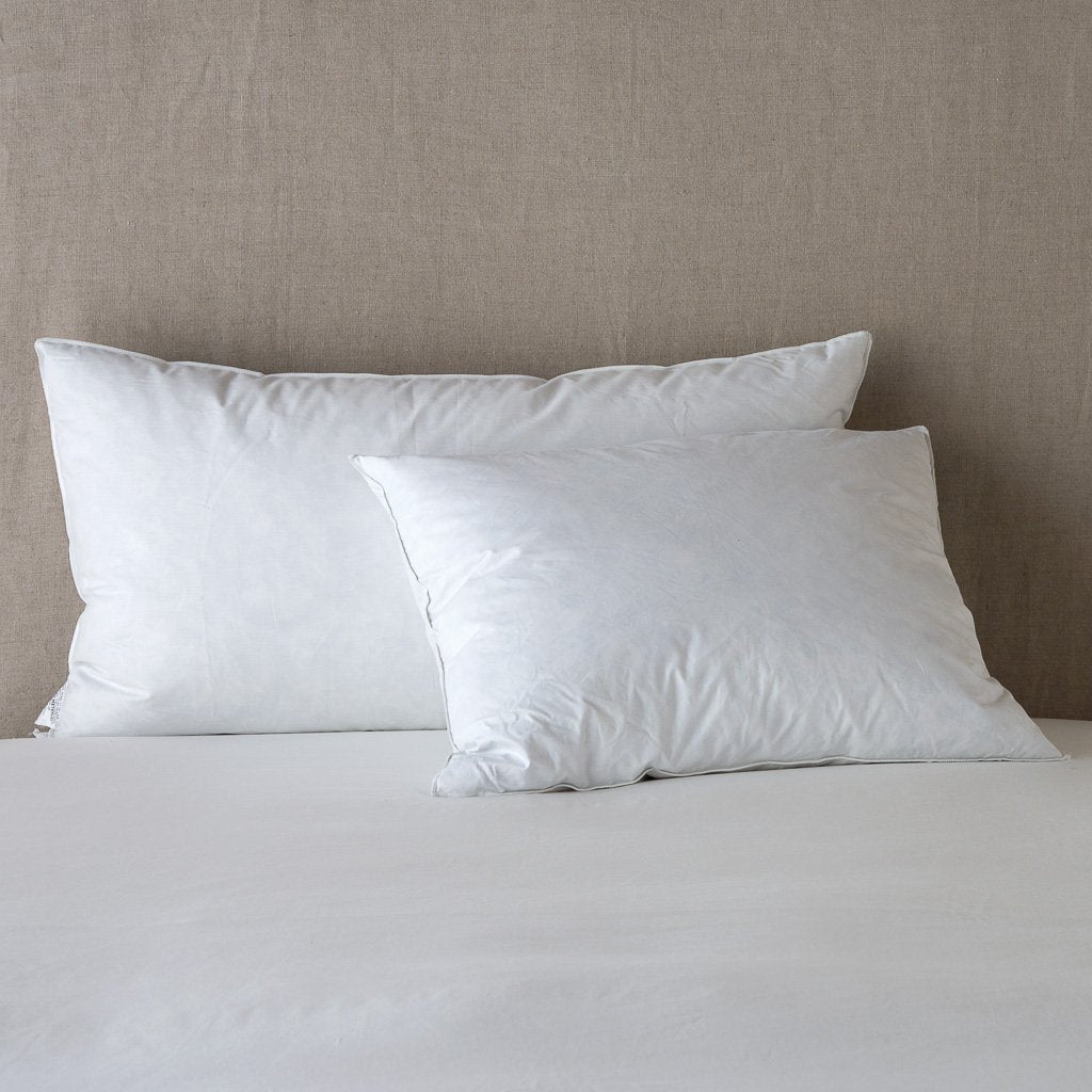 Premium Down King size Pillow Insert from Bella Notte Linens