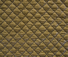 Silk Velvet Quilted Deluxe Sham in Honeycomb from Bella Notte Linens