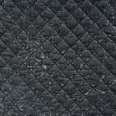 Silk Velvet Quilted Fabric in Fog from Bella Notte Linens