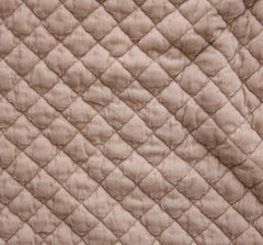 Silk Velvet Quilted Fabric in Pearl from Bella Notte Linens