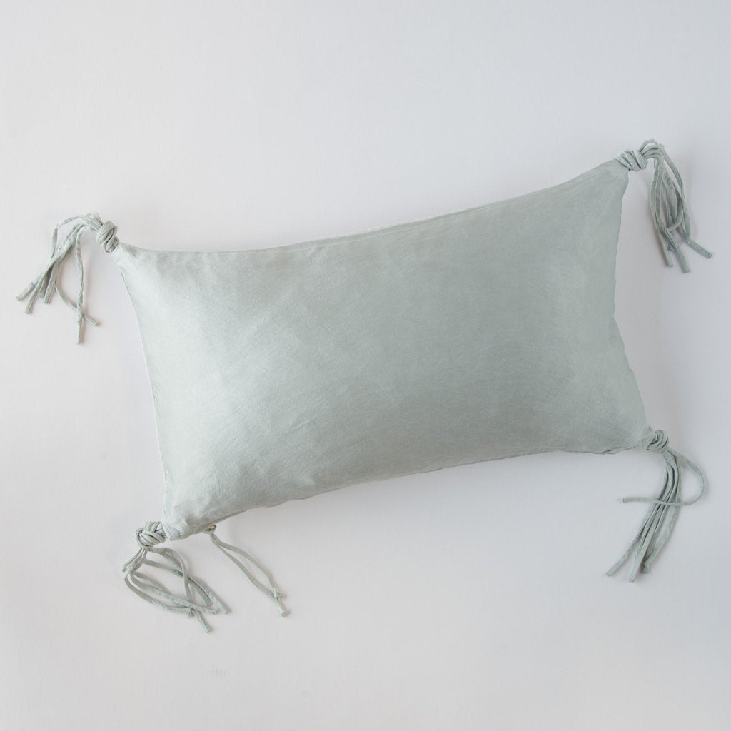 Taline Accent Pillow in Cloud from Bella Notte Linens
