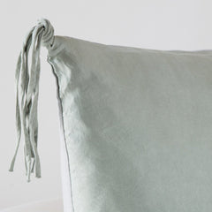 Taline Euro Sham in Mineral from Bella Notte Linens