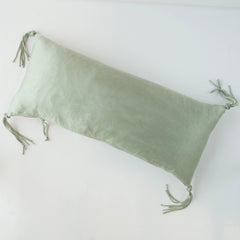 Taline Lumbar Pillow in Eucalyptus from Bella Notte Lines