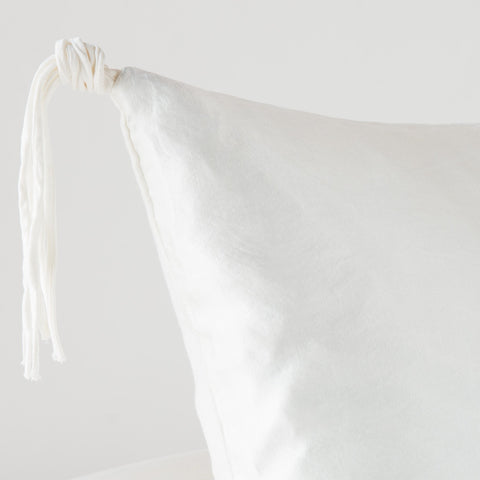 Taline Lumbar Pillow - Winter White