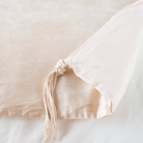 Taline Bed End Blanket - Pearl