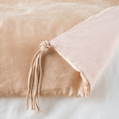 Taline Bed End Blanket in Rouge from Bella Notte Linens