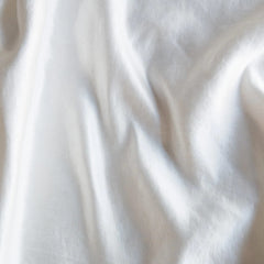Taline Bed End Blanket in Winter White from Bella Notte Linens