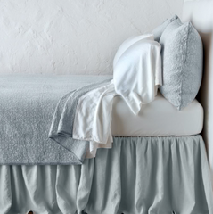 Vienna King Coverlet in Cloud from Bella Notte Linens