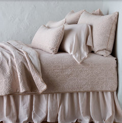 Vienna Queen Coverlet in Pearl by Bella Notte Linens