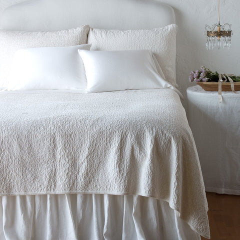 Vienna Coverlet - Winter White - Queen - COMING SOON!