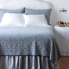 Vienna Deluxe Sham in Mineral from Bella Notte Linens