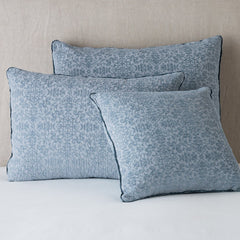 Vienna Deluxe Sham in Mineral from Bella Notte Linens
