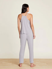 Washed Satin Tank and Pant Set in Dove Gray from Barefoot Dreams
