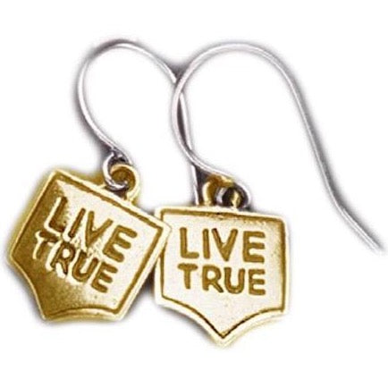 Your Heart Is Your Map Earrings - Live True - 18k Gold Plated
