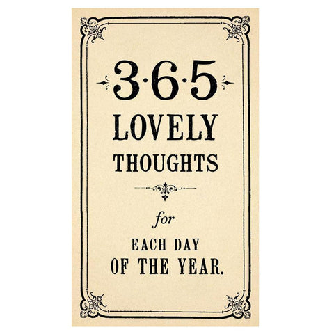 365 Lovely Thoughts